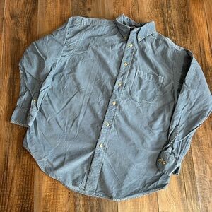 Roundtree & Yorke Light Blue Corduroy Shirt Sz M